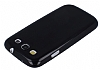 Samsung Galaxy S3 / S3 Neo Ultra nce Siyah Silikon Klf - Resim: 3