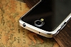 Eiroo Samsung i9500 Galaxy S4 Metal Bumper ereve Silver Klf - Resim 5