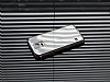 Eiroo Samsung i9600 Galaxy S5 Silver Metal Kenarl Gri Rubber Klf - Resim: 2