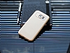 Eiroo Samsung i9800 Galaxy S6 Metal Kenarl Gold Rubber Klf - Resim: 1