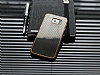 Eiroo Samsung i9800 Galaxy S6 Gold Metal Kenarl Siyah Rubber Klf - Resim: 1