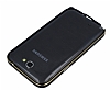 Eiroo Samsung N7100 Galaxy Note 2 Gold izgili Metal Bumper ereve Siyah Klf - Resim 2