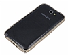 Eiroo Samsung N7100 Galaxy Note 2 Gold izgili Metal Bumper ereve Gold Klf - Resim 1