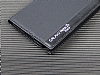 Samsung N7500 Galaxy Note 3 Neo Gizli Mknatsl nce Yan Kapakl Siyah Deri Klf - Resim 1