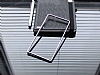 Eiroo Sony Xperia C3 Metal Bumper ereve Silver Klf - Resim 1