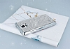 Eiroo Samsung N9100 Galaxy Note 4 Tal Silver Silikon Klf - Resim 2