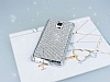 Eiroo Samsung N9100 Galaxy Note 4 Tal Silver Silikon Klf - Resim 1
