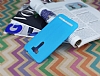 Asus Zenfone 2 Laser 6 in Deri Desenli Ultra nce Mavi Silikon Klf - Resim: 1