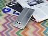 Fit Samsung Galaxy S6 Edge Plus Ultra nce Metalik Silver Silikon Klf - Resim: 2