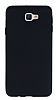 Samsung Galaxy J5 Prime Deri Desenli Ultra İnce Siyah Silikon Kılıf