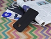 Samsung Galaxy S7 Edge Deri Desenli Ultra nce Siyah Silikon Klf - Resim: 1