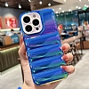 Eiroo Shiny Puffer iPhone 11 Mavi Silikon Klf - Resim: 1