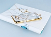 Eiroo Signet Samsung Galaxy Grand Prime Tal Desenli Gold effaf Rubber Klf - Resim: 2