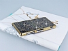 Eiroo Signet Sony Xperia Z2 Tal Desenli Gold effaf Rubber Klf - Resim 2