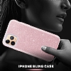 Eiroo Silvery iPhone 11 Pro Simli Siyah Silikon Klf - Resim: 3