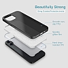 Eiroo Silvery iPhone 13 Pro Max Simli Siyah Silikon Klf - Resim: 4