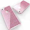 Eiroo Silvery iPhone 6 Plus / 6S Plus Simli Pembe Silikon Klf - Resim 3