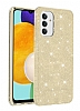 Eiroo Silvery Samsung Galaxy A13 5G Simli Gold Silikon Klf