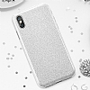 Eiroo Silvery Samsung Galaxy A50 Simli Siyah Silikon Klf - Resim: 1