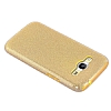Eiroo Silvery Samsung Galaxy Grand Prime / Prime Plus Simli Gold Silikon Klf - Resim: 2