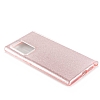 Eiroo Silvery Samsung Galaxy Note 20 Simli Siyah Silikon Klf - Resim: 1