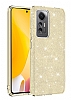 Eiroo Silvery Xiaomi 12 Lite Simli Gold Silikon Klf