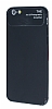 Eiroo Simplified iPhone 6 / 6S Siyah Silikon Klf - Resim 3