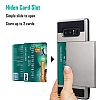 Eiroo Sliding Card Samsung Galaxy Note 8 Ultra Koruma Dark Silver Klf - Resim: 5