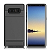 Eiroo Sliding Card Samsung Galaxy Note 8 Ultra Koruma Siyah Klf - Resim 1
