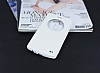 Eiroo Slim Craft LG G4 Pencereli Standl Beyaz Deri Klf - Resim: 1
