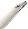 Eiroo Slim Hybrid Samsung Galaxy Note 5 Silikon Kenarl effaf Rubber Klf - Resim 2
