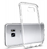 Eiroo Slim Hybrid Samsung Galaxy S7 Edge Silikon Kenarl effaf Rubber Klf - Resim: 1