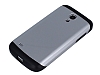 Eiroo Slim Power Samsung i9190 Galaxy S4 mini Silver Klf - Resim 2