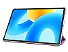 Eiroo Smart Huawei MatePad 11.5 2023 Kapakl Rose Gold Deri Klf - Resim: 2