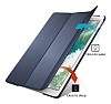 Eiroo Smart iPad 2 / 3 / 4 Kapakl Siyah Deri Klf - Resim: 2