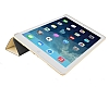 Eiroo Smart iPad Air / iPad 9.7 Kapakl Gold Deri Klf - Resim 3