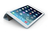 Eiroo Smart iPad mini 4 Kapakl Mavi Deri Klf - Resim 1