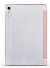 Eiroo Smart Lenovo Tab P12 Kapakl Standl Rose Gold Deri Klf - Resim: 1