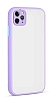 Eiroo Soft Touch iPhone 11 Pro Max Ultra Koruma Lila Klf
