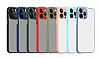 Eiroo Soft Touch iPhone 14 Pro Ultra Koruma Krmz Klf - Resim: 1