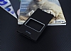 Sony Xperia C5 Ultra Gizli Mknatsl ereveli Siyah Deri Klf - Resim: 1