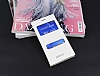 Sony Xperia M2 Gizli Mknatsl ift Pencereli Beyaz Deri Klf - Resim: 3
