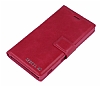 Eiroo Sony Xperia M2 Standl Czdanl Pembe Deri Klf - Resim: 3