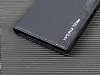 Sony Xperia T2 Ultra Gizli Mknatsl nce Yan Kapakl Siyah Deri Klf - Resim 1