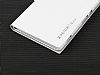 Sony Xperia T2 Ultra Gizli Mknatsl Beyaz Deri Klf - Resim: 1