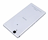 Sony Xperia T2 Ultra Ultra nce effaf Beyaz Silikon Klf - Resim 1