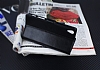 Eiroo Sony Xperia X Czdanl Yan Kapakl Siyah Deri Klf - Resim: 1