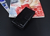 Eiroo Sony Xperia X Czdanl Yan Kapakl Siyah Deri Klf - Resim: 3