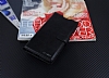 Eiroo Sony Xperia XA Ultra Czdanl Yan Kapakl Siyah Deri Klf - Resim 3
