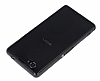 Sony Xperia Z1 Compact Ultra nce effaf Siyah Silikon Klf - Resim: 1